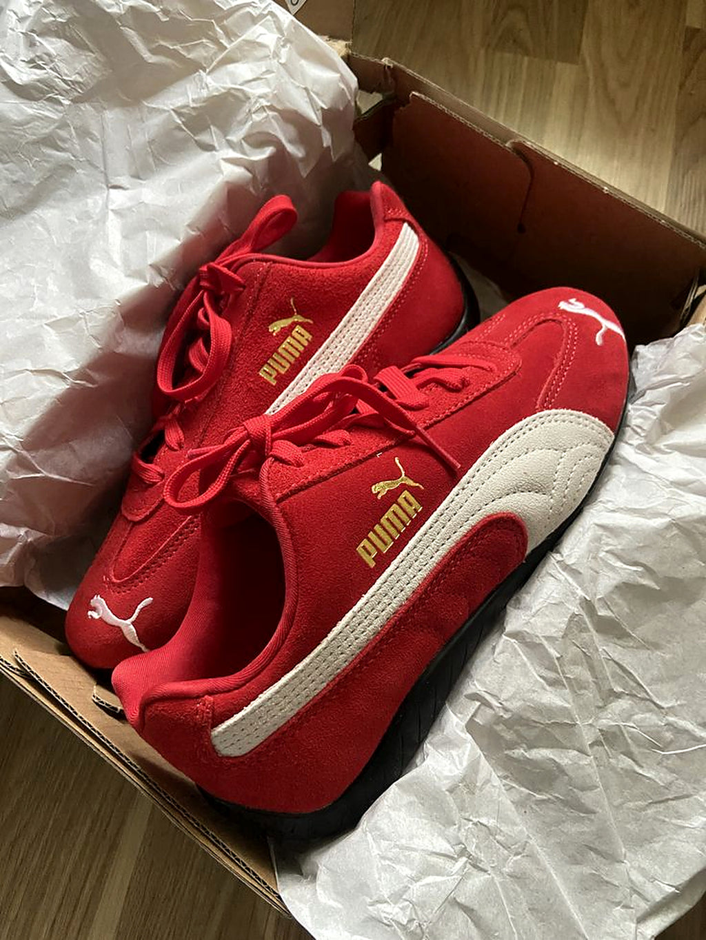 Puma Speedcat — Red / White