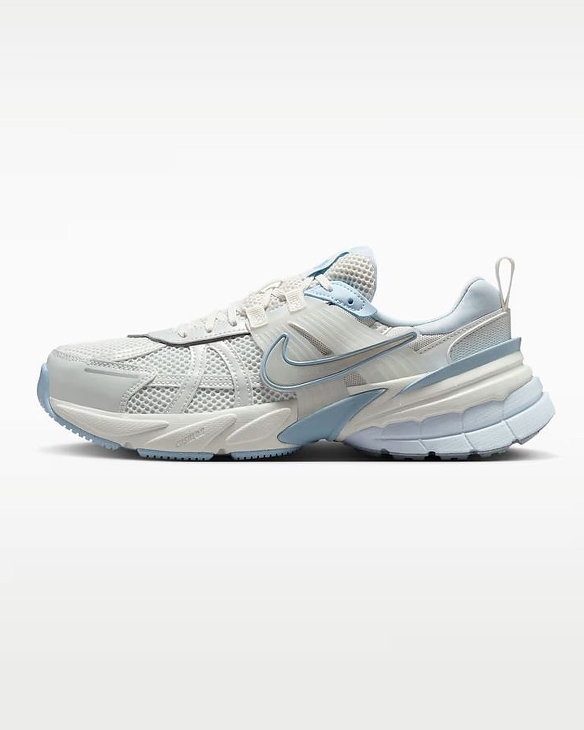 Nike V2K Run — Sail / Light Blue