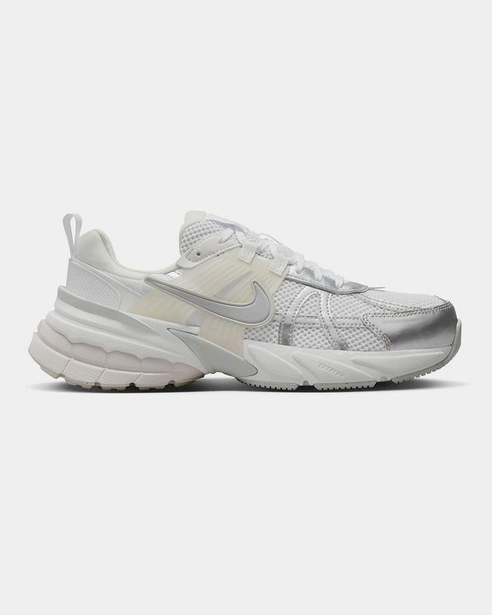 Nike V2K Run — White / Metallic Silver