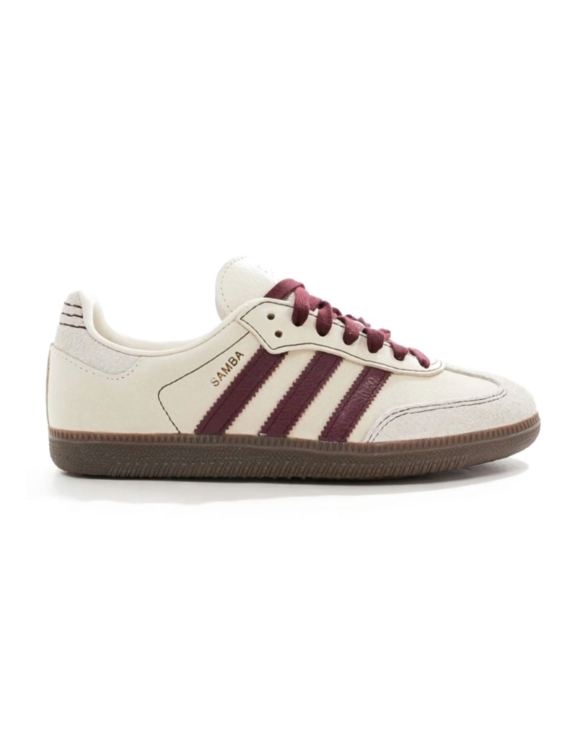 Adidas Samba OG — Cream / Maroon